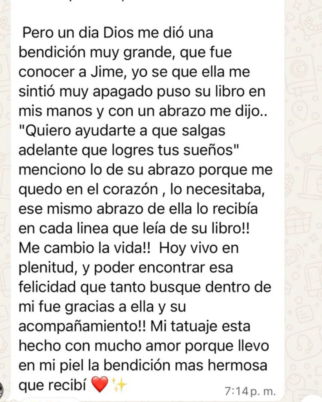 Testimonio